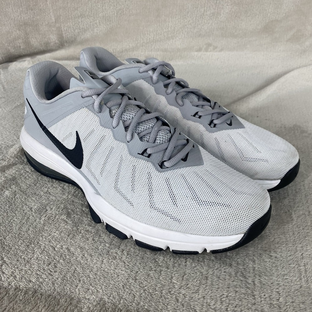 Nike Air Max Full Ride TR Mens Shoes Size 12 White Black Running Athletic NEW